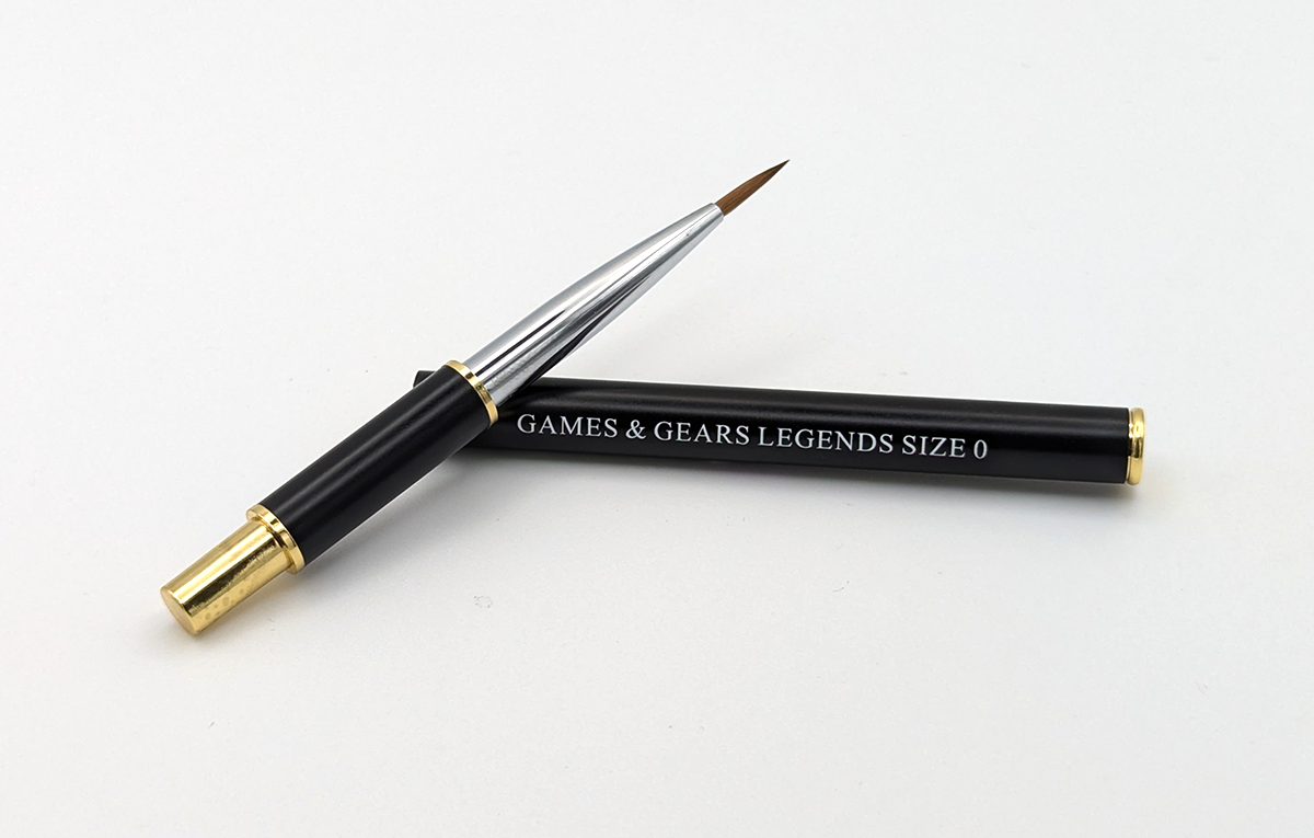 Games & Gears Legends Kolinsky Sable set