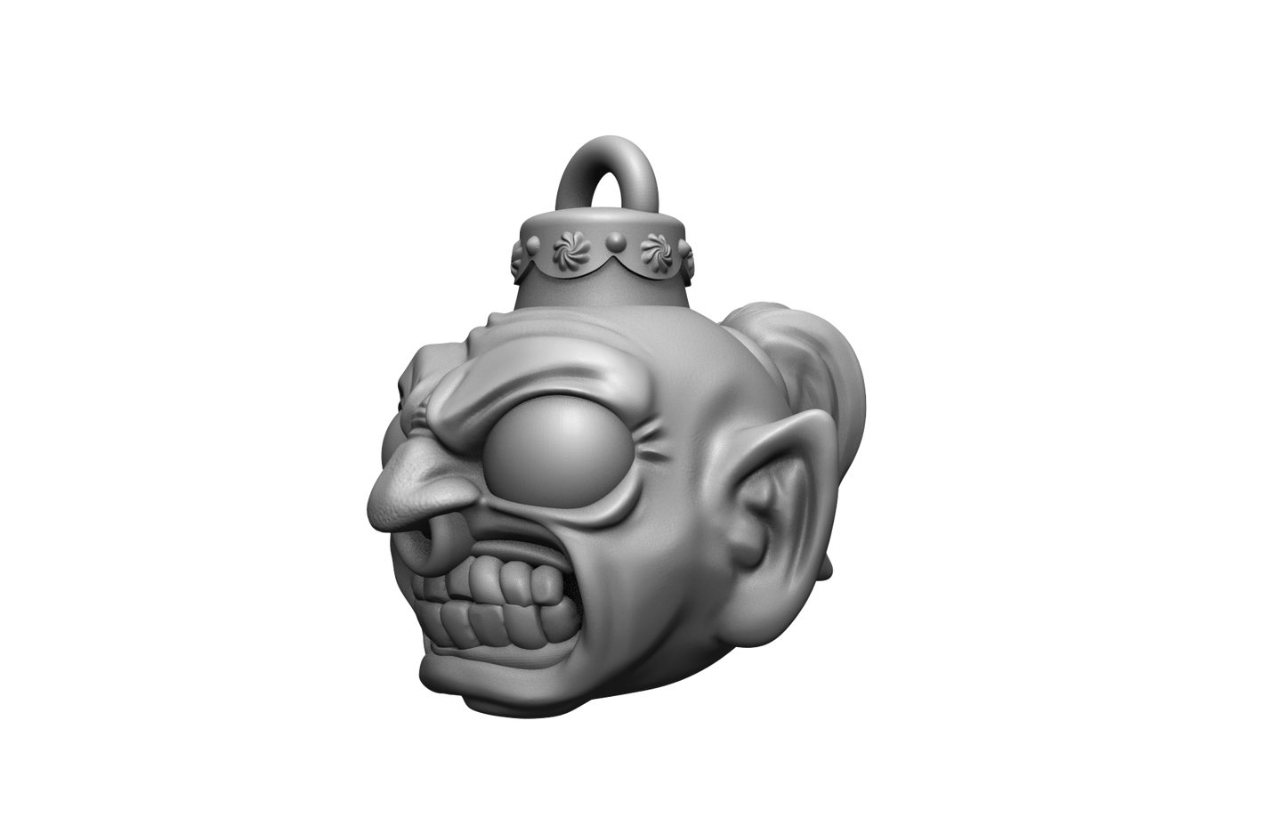 Goblin Christmas Orcnament 2 (Orc Ornament)