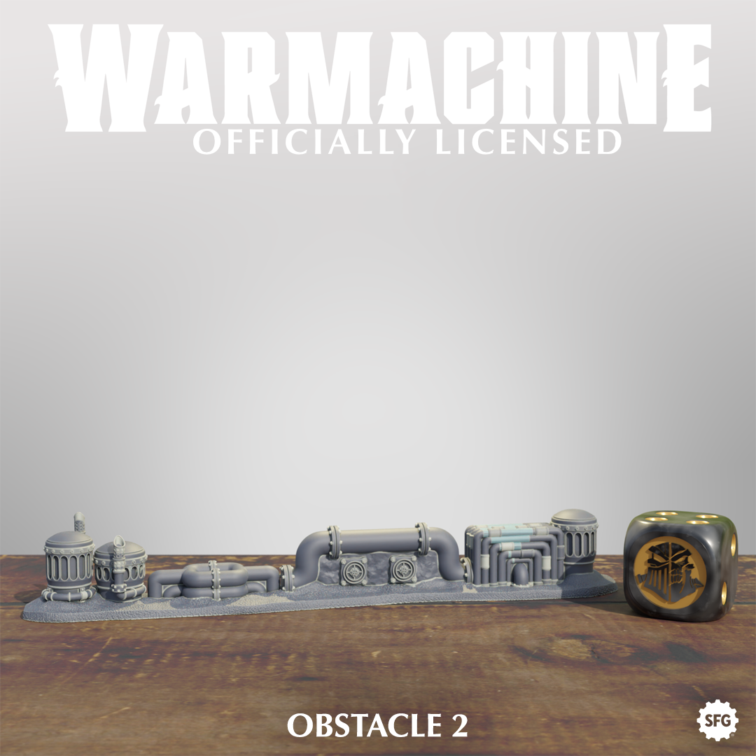 Warmachine 3D Crucible Guard Terrain Pack
