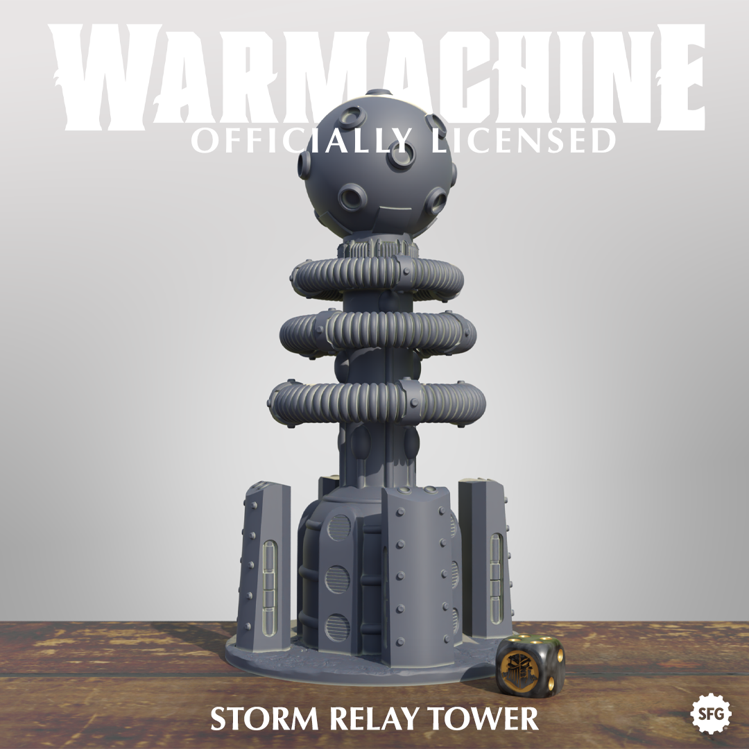 Warmachine 3D Storm Legion Terrain Pack