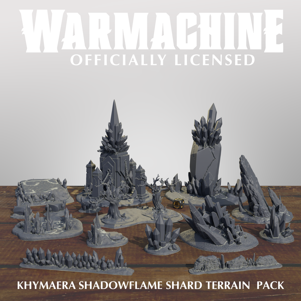 Warmachine 3D Shadowflame Shard