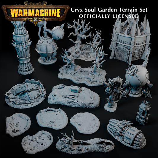Warmachine 3D Cryx Soul Garden
