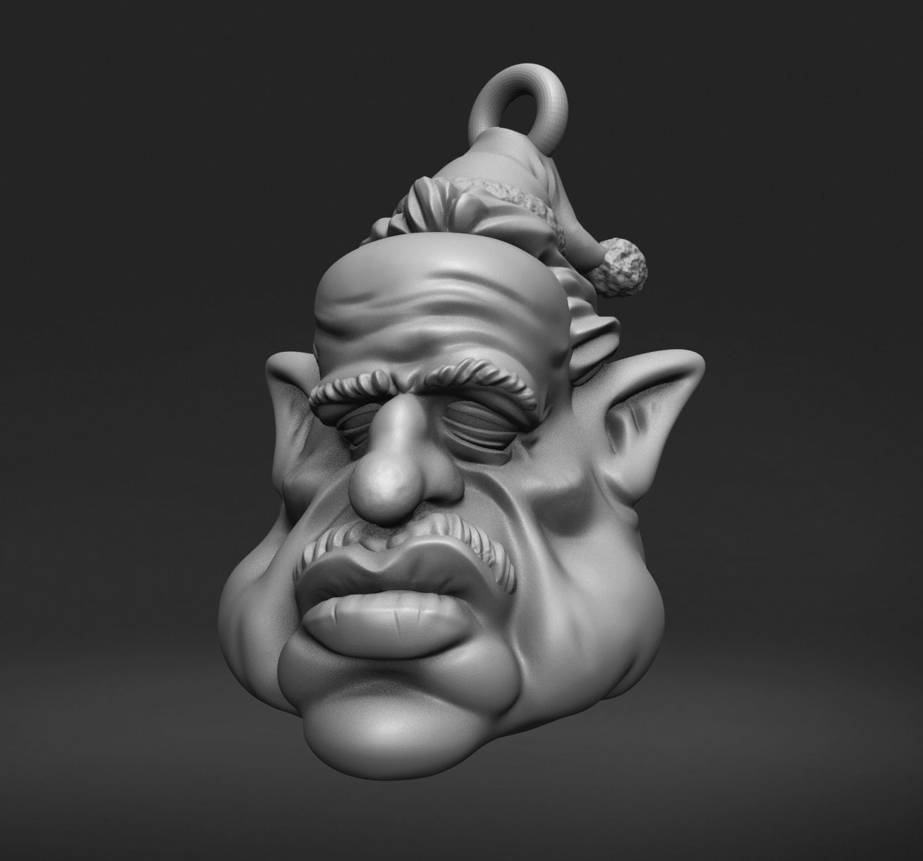 GobFather Christmas Orcnament 1 (Orc Ornament)