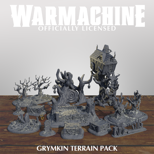 Warmachine 3D Grymkin Terrain