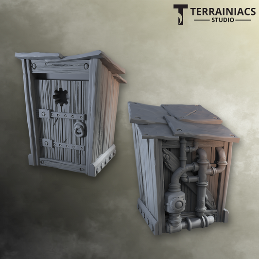 Steampunk Outhouse