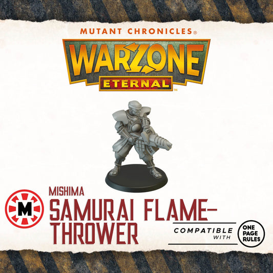 Samurai Flamethrower (Pre-order)