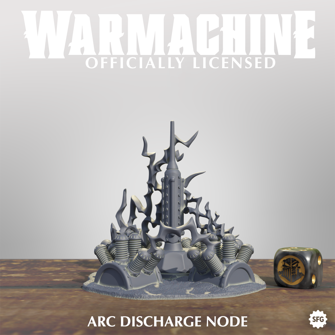 Warmachine 3D Storm Legion Terrain Pack