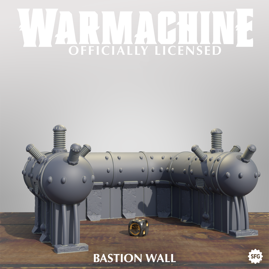 Warmachine 3D Storm Legion Terrain Pack
