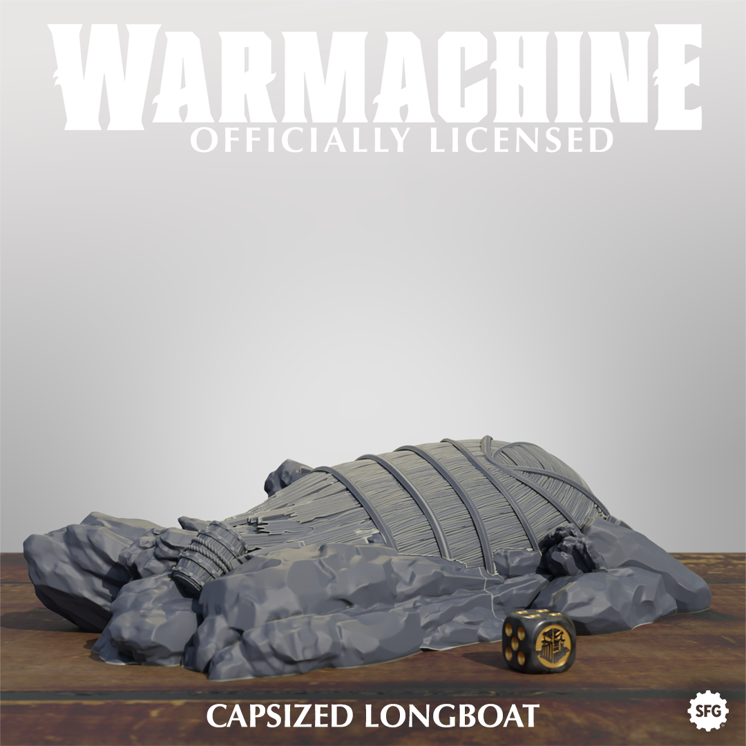 Warmachine 3D Brineblood  Marauders Terrain Pack