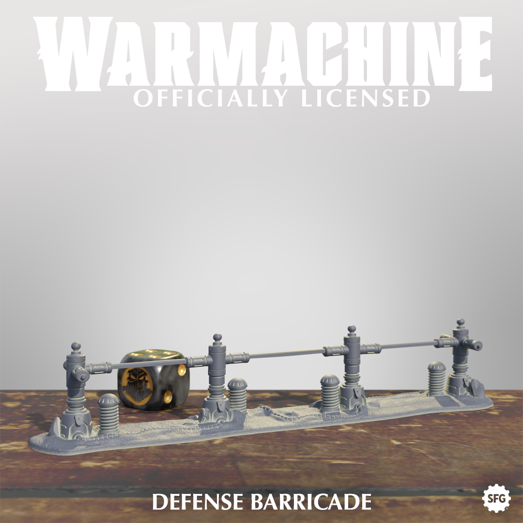 Warmachine 3D Storm Legion Terrain Pack