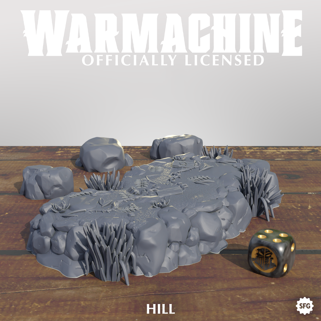 Warmachine 3D Kithguard Terrain Pack