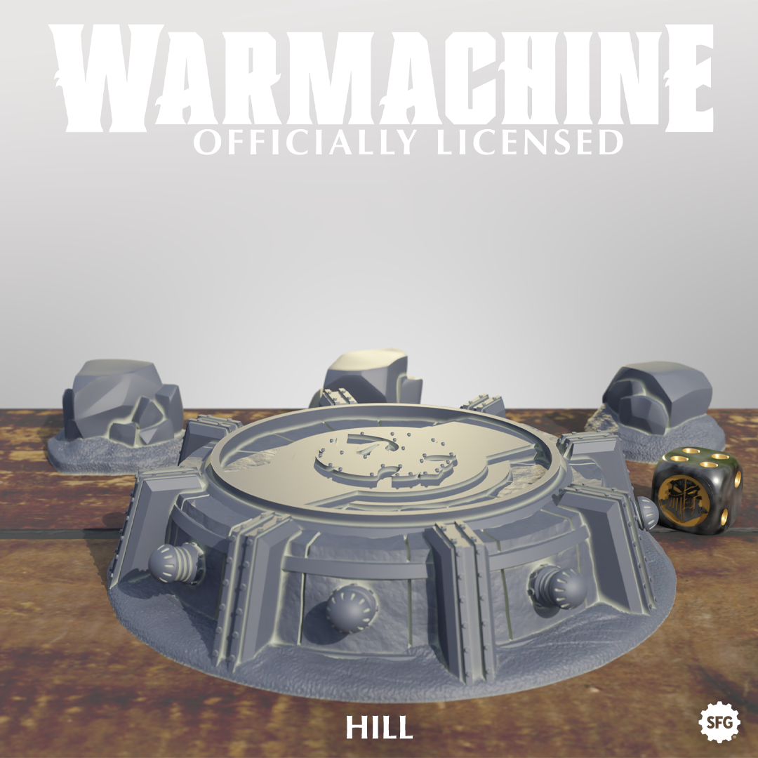 Warmachine 3D Storm Legion Terrain Pack