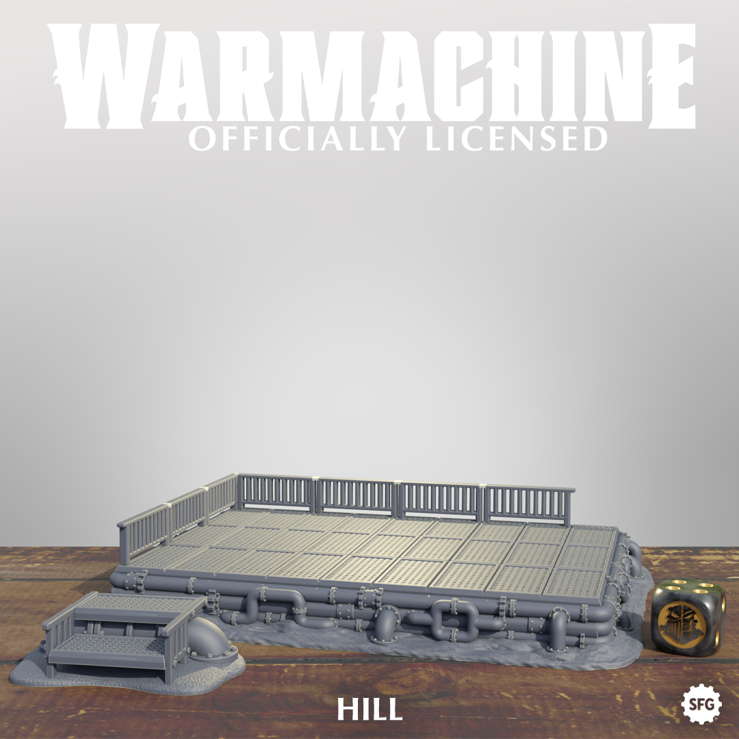 Warmachine 3D Crucible Guard Terrain Pack