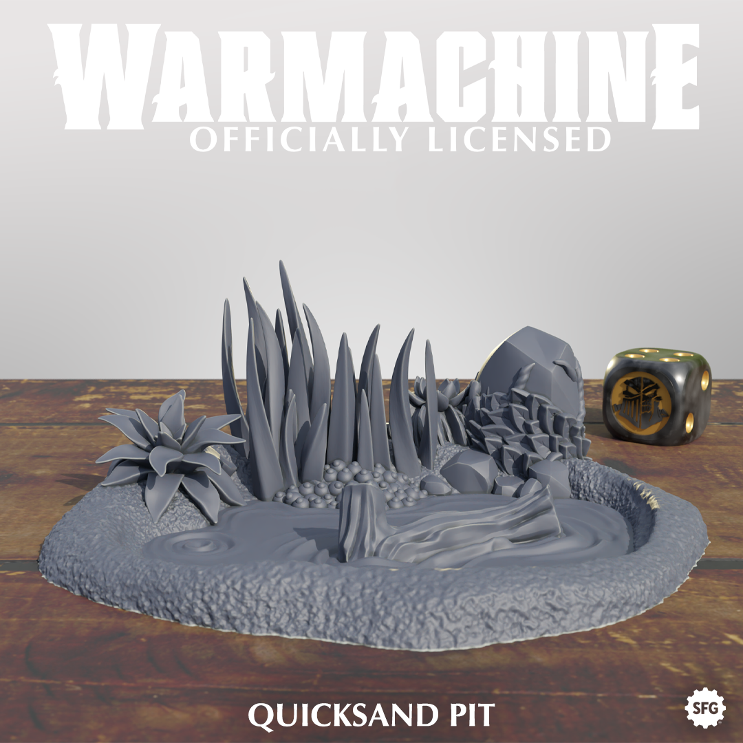 Warmachine 3D Kithguard Terrain Pack