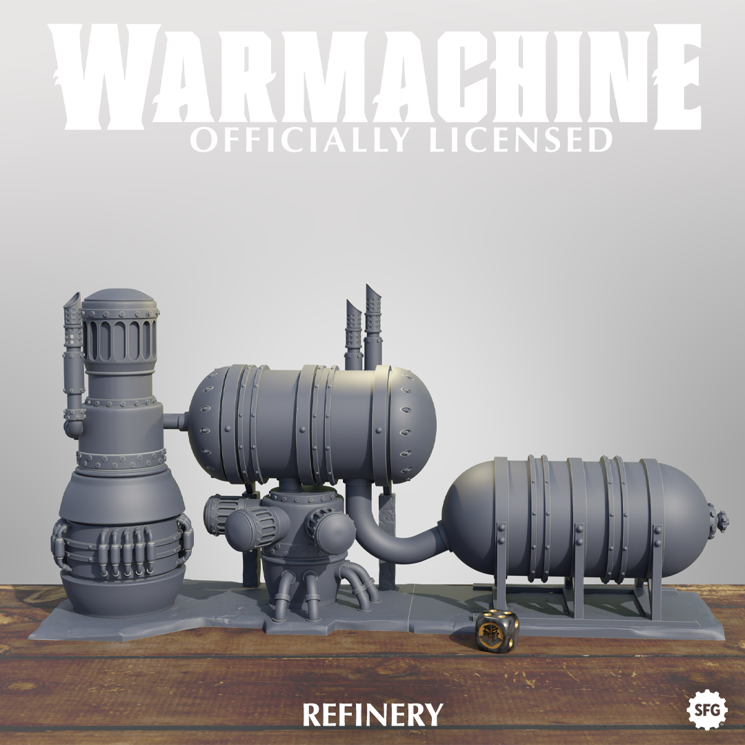 Warmachine 3D Crucible Guard Terrain Pack