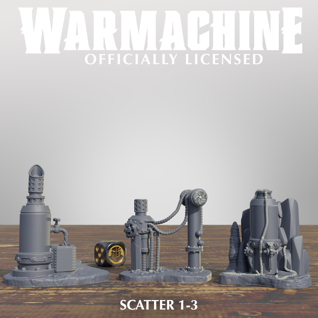 Warmachine 3D Dark Operation Subterranean Hive