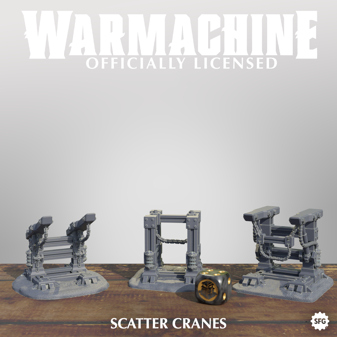 Warmachine 3D Crucible Guard Terrain Pack