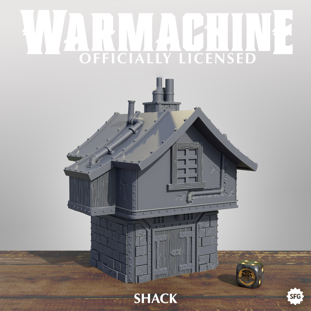 Warmachine 3D Crucible Guard Terrain Pack