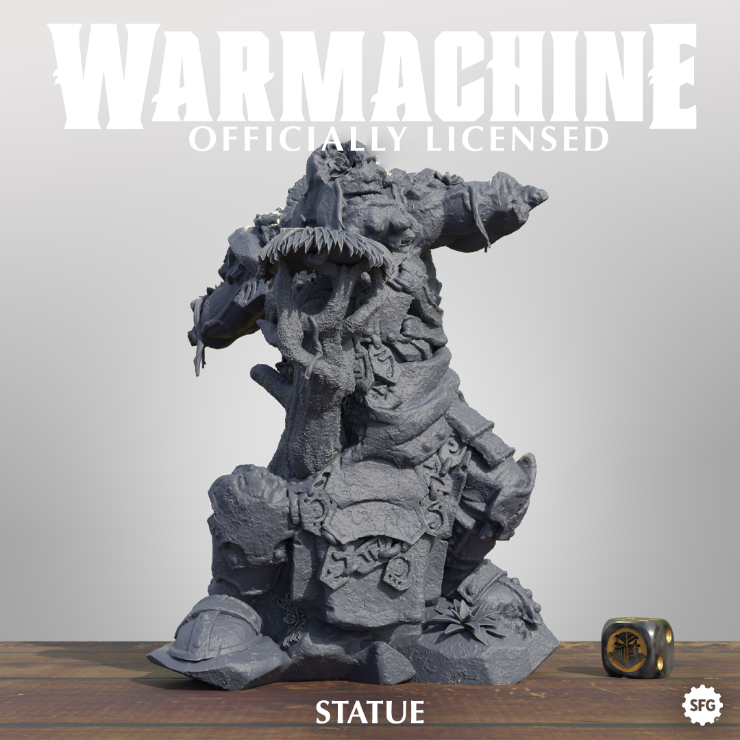 Warmachine 3D Kithguard Terrain Pack