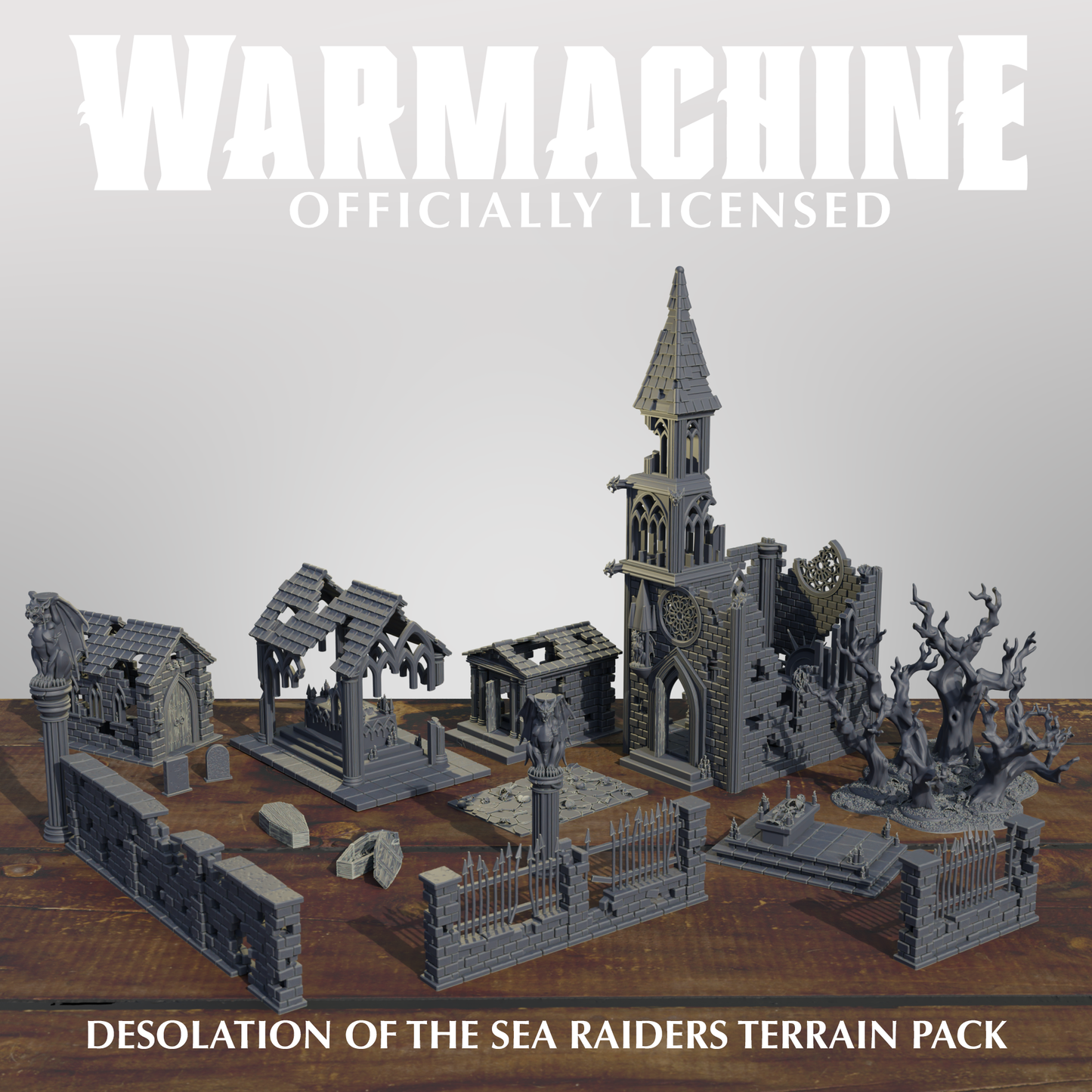 Warmachine 3D Desolation of the Sea Raiders