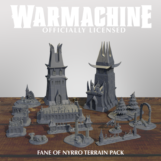 Warmachine 3D Fane of Nyrro