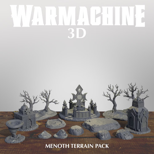 Warmachine 3D Protectorate of Menoth Terrain