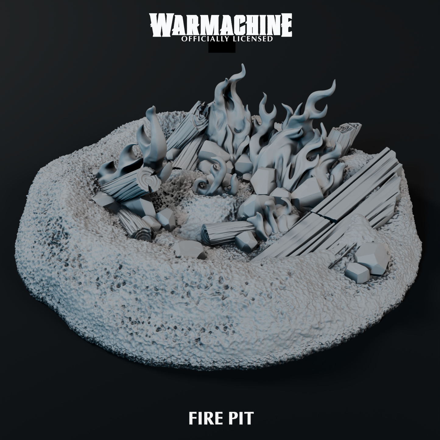 Warmachine 3D Gravedigger Security Checkpoint