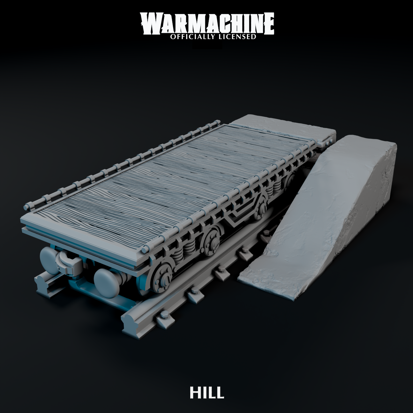 Warmachine 3D Gravedigger Security Checkpoint