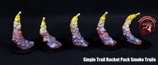 Smoke Trail Stands compatible w/ Sanguinary Guard, Ork Stormboy, Warhammer 40k