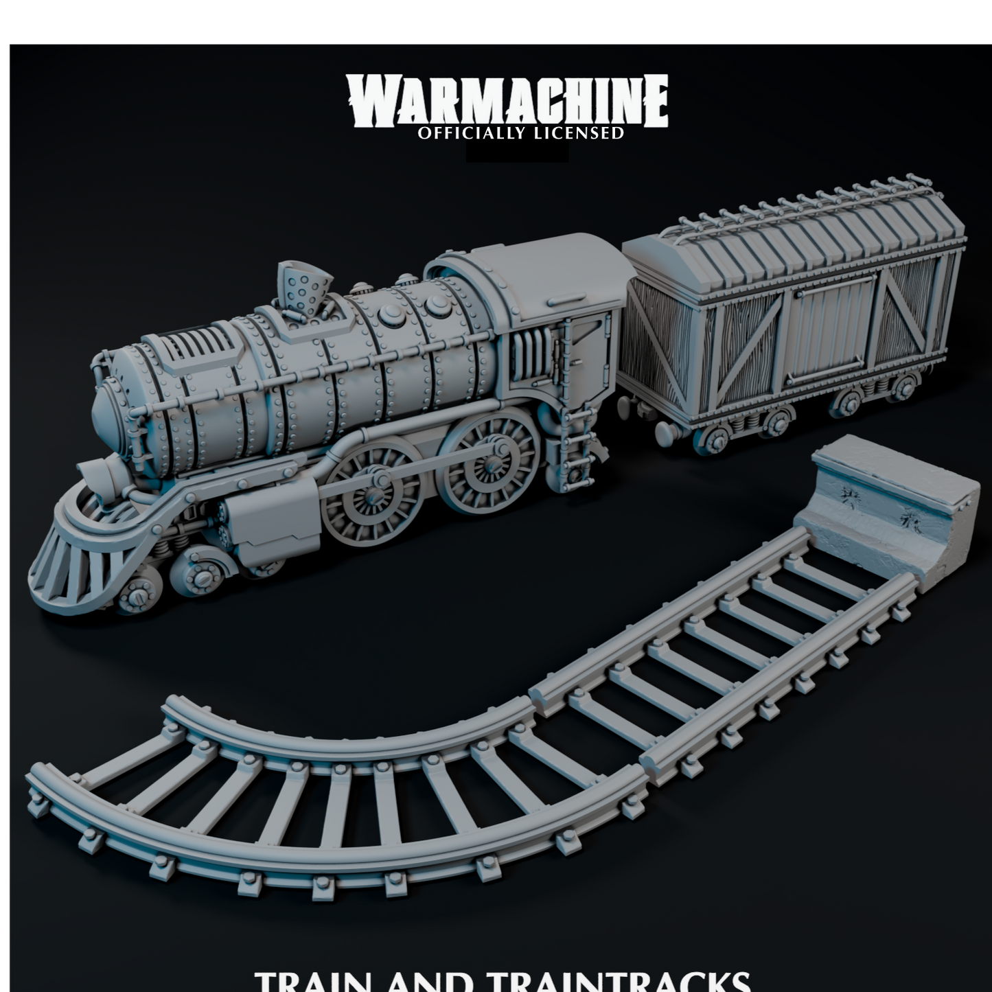 Warmachine 3D Gravedigger Security Checkpoint